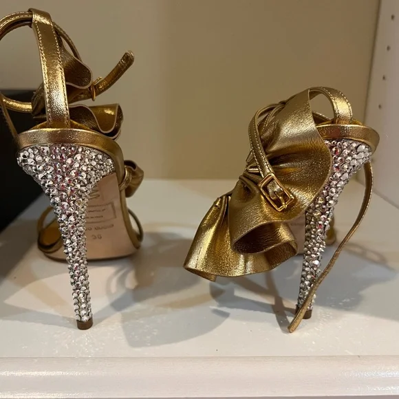 DSQUARED CRYSTAL TACCOHEELS - Picture 4 of 6